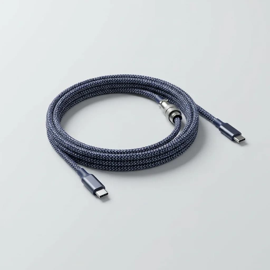 코일 케이블 USB-C